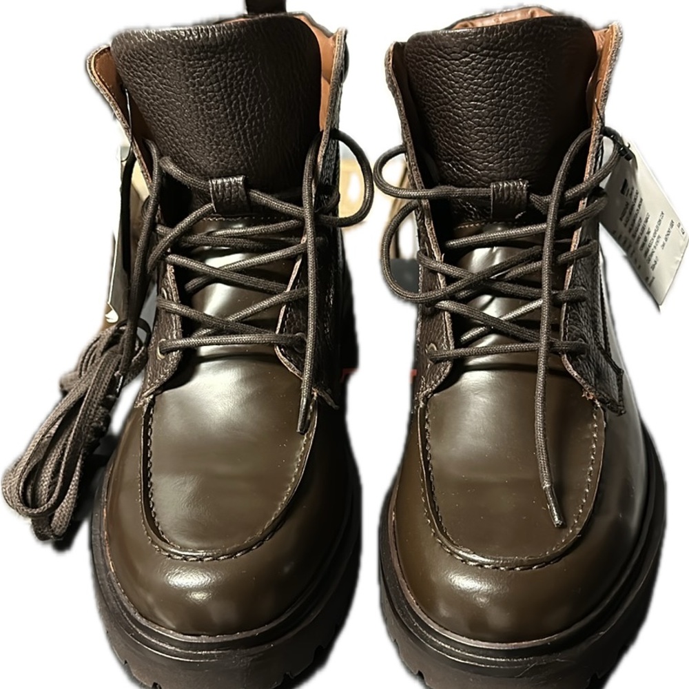 Anthony Veer Waterproof Leather Boots with Vibram outsole.